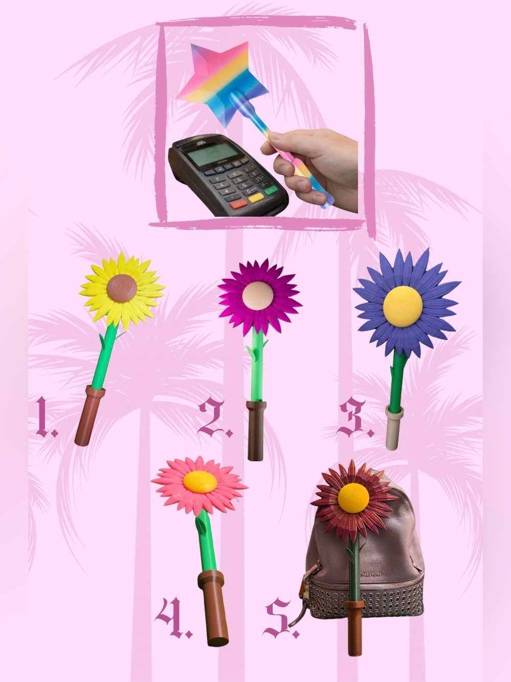Tap & Pay Sunflower Wand